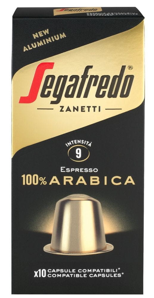 Levně Segafredo Zanetti 100% Arabica kapsle 10 ks