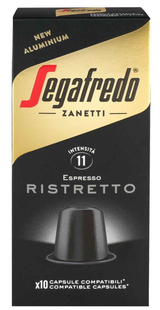 Levně Segafredo Zanetti Ristretto kapsle 10 ks
