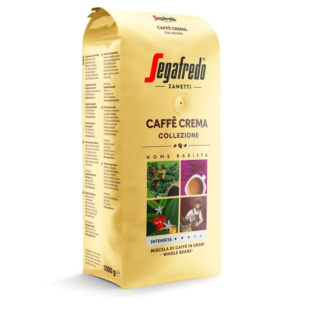 Levně Segafredo Zanetti Caffé Crema Collezione zrno 1 kg