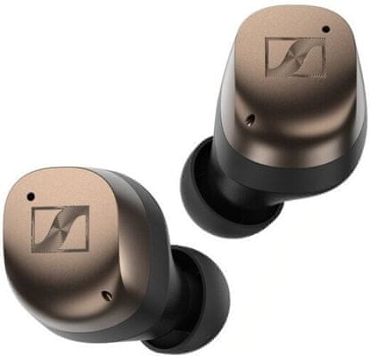 moderní bezdrátová sluchátka sennheiser momentum twireless 4 bluetooth stylové pouzdro špičkový zvuk audiofilní vysoká kvalita handsfree