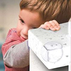 Netscroll 16x Samolepící silikonová ochrana hran nábytku, bezpečný domov pro děti, ochranné hrany jsou průhledné, odolné a mají silnou přilnavost, SafetyCovers