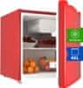 Mini lednička - červený minibar 46 litrů CSD46D4RE + 12 let záruka na kompresor