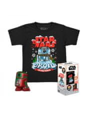 Funko Funko Pocket Pop! & Tee Star Wars - Holiday R2-D2 - figurka a dětské tričko - L