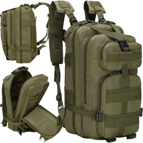 Trizand XL vojenský batoh, zelený