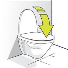 Fala Záchodové prkénko 2V1 PP-D, samosklápěcí s dětskou vložkou