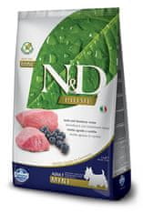 Natural N&D dog PRIME ADULT MINI lamb/blueberry - 7kg