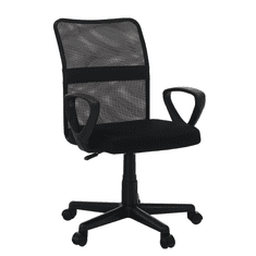 KONDELA Kancelářská židle, černá, REMO 3 NEW