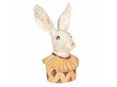 Clayre & Eef Dekorativní bysta králíka