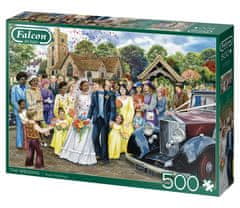Falcon Puzzle Svatba 500 dílků