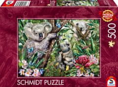 Schmidt Puzzle Koalí rodinka 500 dílků