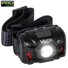 Vayox KX3908 Nabíjecí čelovka LED se snímačem pohybu VA0020