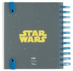CurePink Plánovací denní školní diář 2023/2024 Star Wars|Hvězdné války: Classic (14 x 16 cm)