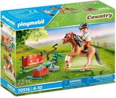 Playmobil Sběratelská kolekce Playmobil pony connemara 70516