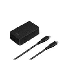 UNIQ Uniq Versa Slim LITHOS USB-C PD 18W síťová nabíječka + kabel - černá