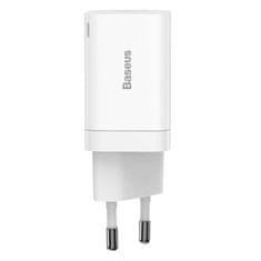 BASEUS USB/USB-C 30WPD Quick Charge bílá CCSUPP-E02 Baseus
