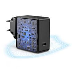 Choetech Rychlonabíječka USB-C PD 60W 3A černá Q4004-EU Choetech