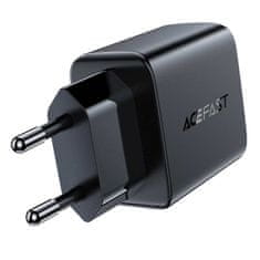 AceFast Napájecí nabíječka 2x USB 18W QC 3.0 AFC FCP černá A33 černá Acefast