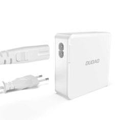 DUDAO GaN 100W 2x USB-C/2x USB A100EU síťová nabíječka - bílá Dudao