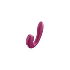 Satisfyer Sunray vibrátor a stimulátor klitorisu 2 v 1 - Berry