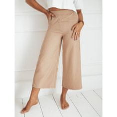 Dstreet Dámské kalhoty culottes PERTH béžové uy1834 XL