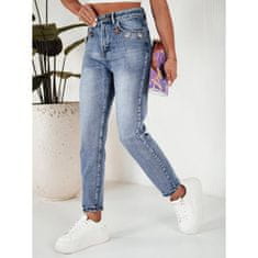 Dstreet Dámské džínové kalhoty MOM modré uy1882 L