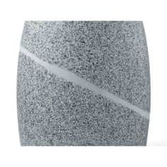 Kela Miska na mýdlo TALUS poly dekor kámen šedá KL-20255