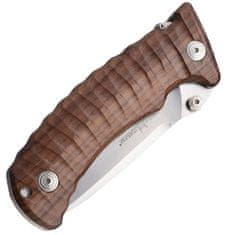 Fox Knives FX-130 DW PRO-HUNTER kapesní lovecký nůž 9,5 cm, dřevo Palisandr, kožené pouzdro