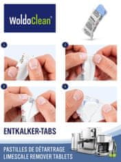 WoldoClean® Dvoufázové odvápňovací tablety 24 tablet kompatibilní s Jura, Delonghi, Bosch, Siemens, Saeco a mnoho dalších.