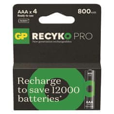 GP Nabíjecí baterie GP ReCyko Pro Professional AAA (HR03), 4 ks