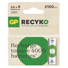 GP Nabíjecí baterie GP ReCyko 2100 AA (HR6), 4 ks