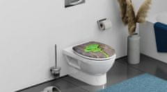 Schütte WC sedátko GINGKO und WOOD | Duroplast, Soft Close s automatickým klesáním