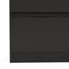 FALCO komoda simplicity 232 woodgrain černá