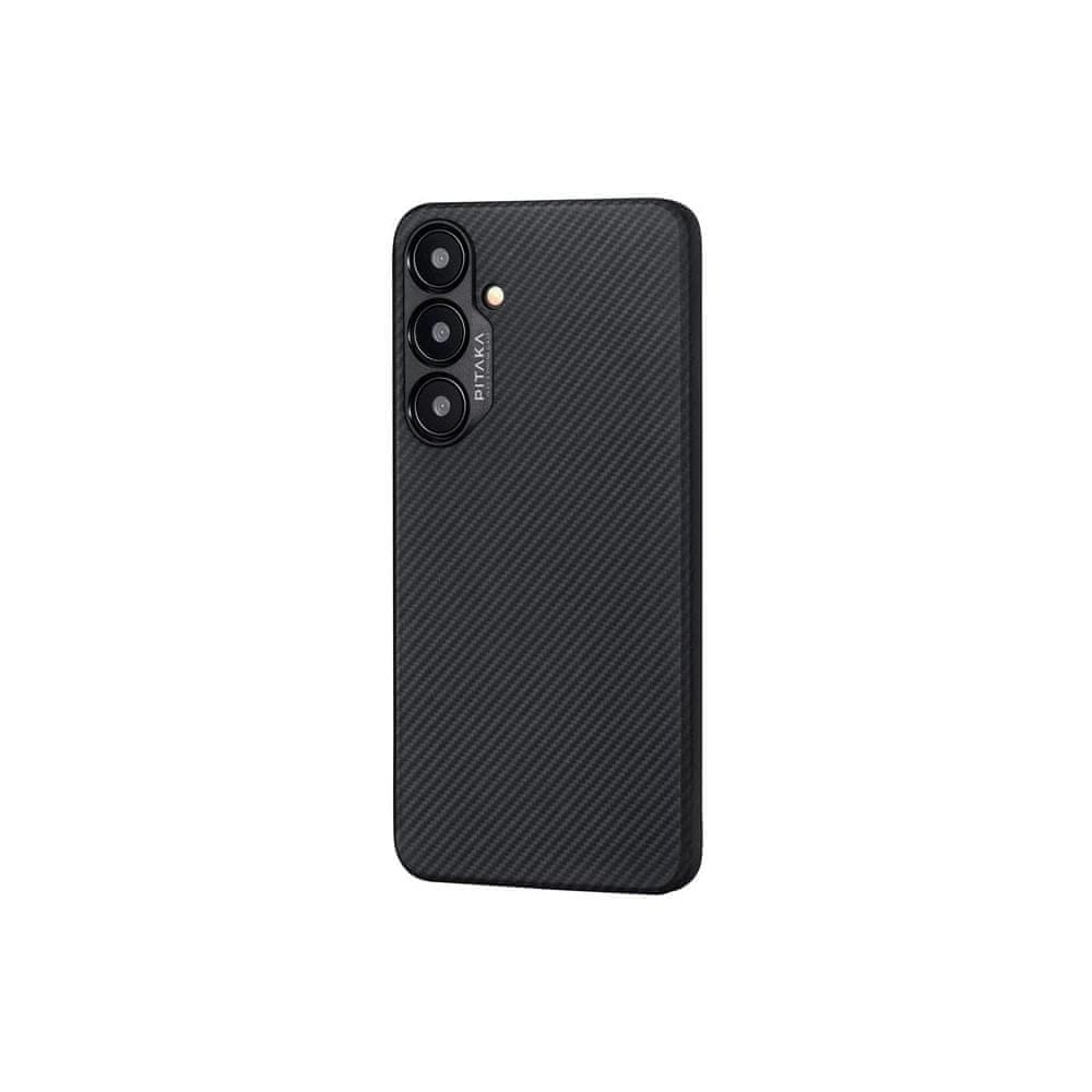 Levně Pitaka MagEZ 4 case, black/grey - Samsung Galaxy S24 (KS2401)
