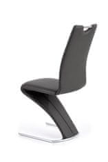 Halmar Kovová židle K188, černá