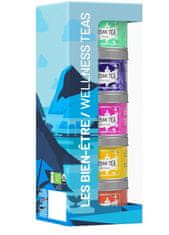 Kusmi Tea Organic Wellness Teas set 5ti miniatur 98g