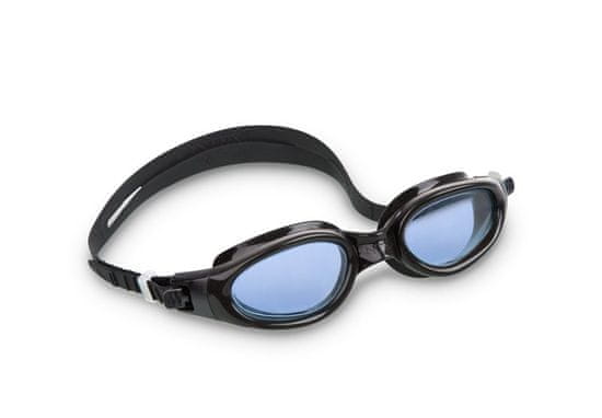 INTEX 55692 plavecké brýle Pro Master, černé - modrá skla
