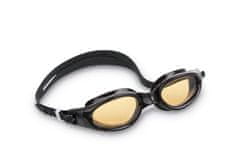 INTEX 55692 plavecké brýle Pro Master, černé - oranž skla