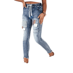 Dstreet Dámské džínové kalhoty FELICE modré uy1858 XS
