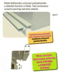 Vega Hliníkový skleník VeGA 8000 STRONG 278000STR