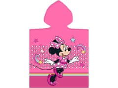 BrandMac Růžové dětské pončo myška Minnie