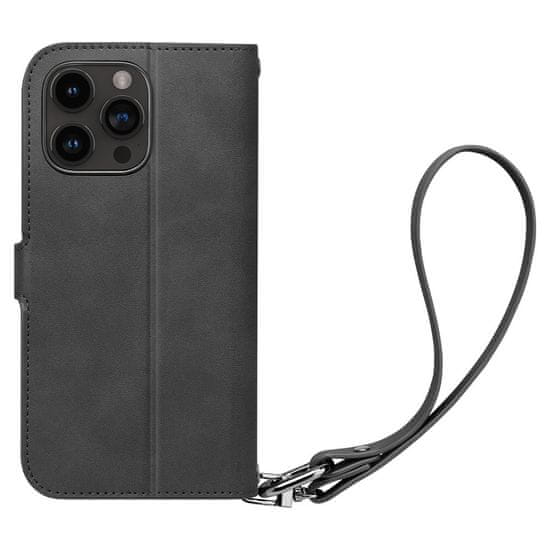Spigen Wallet S Pro pouzdro pro iPhone 15 Pro, modré Černá