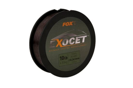 Fox Fox vlasec Exocet Mono Trans Khaki 13lb 5,90kg 0,309mm 1000m