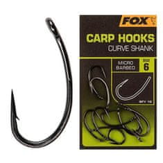 Fox Fox háčky Carp Hooks Curve Shank vel.6 10ks