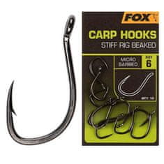 Fox Fox háčky Carp Hooks Stiff Rig Beaked vel.6 10ks