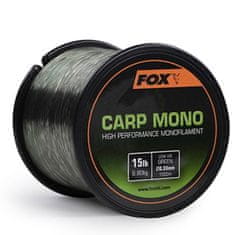 Fox Fox vlasec Carp Mono Zelená 1000m 0,30mm 12lb
