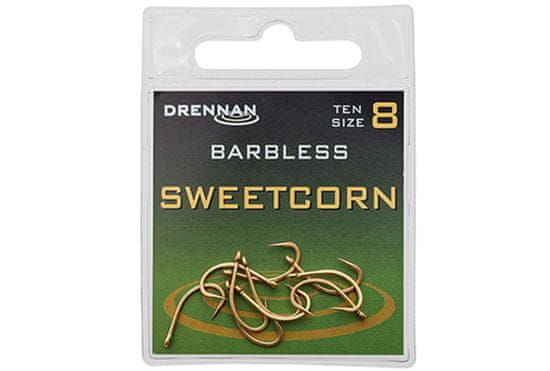 Drennan Drennan háčky bez protihrotu Sweetcorn Barbless vel. 14