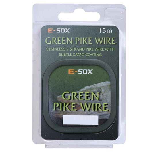 Drennan Drennan ocelové lanko Green Pike Wire 15lb