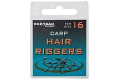 Drennan Drennan háčky bez protihrotu Carp Hair Riggers Barbless vel. 16