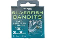 Drennan Drennan návazce Silverfish Bandits Barbless vel. 16 / 3lb
