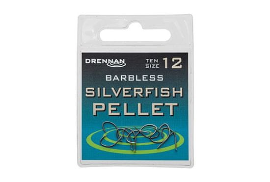 Drennan Drennan háčky bez protihrotu Silverfish Pellet Barbless vel. 12